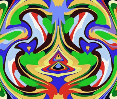 Digital Arts titled "The ephemeral flame" by Peter Jalesh, Original Artwork, Digital Painting