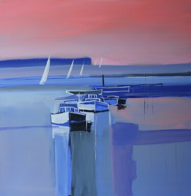 Peinture intitulée "acrylique sur toile" par Olivier De Pannemaecker, Œuvre d'art originale, Acrylique