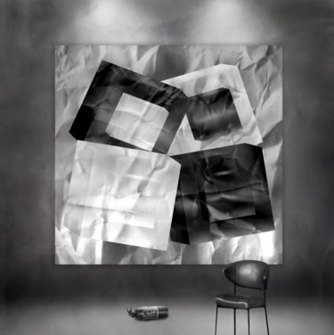 SPACE TO SEE A CHAOS - 1 Arts numériques intitulée "SPACE TO SEE A CHAO…" par Vicent Creatik, Œuvre d'art originale, Photo montage