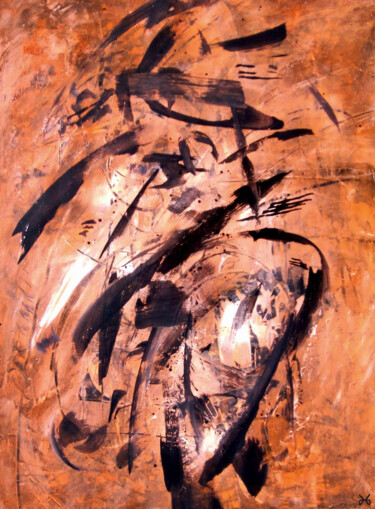 Energie vitale (Vital Energy) - Abstraction - Abstract Art 제목이 "Energie vitale (Vit…"인 미술작품 Davidian Gotis Abstraction Abstraite로, 원작, 아크릴