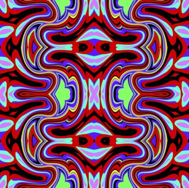 Digital Arts titled "Double pillars" by Peter Jalesh, Original Artwork, Digital Painting