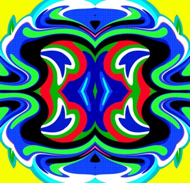 Digital Arts titled "Broche II" by Peter Jalesh, Original Artwork, Digital Painting