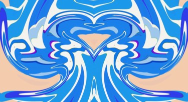 Digital Arts titled "Celestial Cup" by Peter Jalesh, Original Artwork, Digital Painting