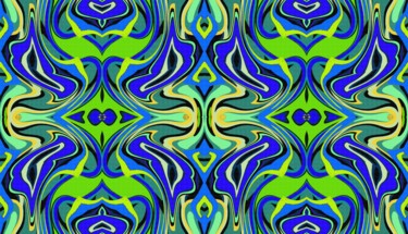 Digital Arts titled "Raion forest thorny…" by Peter Jalesh, Original Artwork, Digital Painting