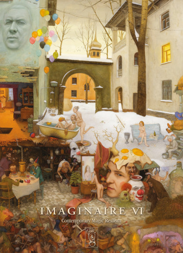 Imaginaire VI: Contemporary Magic Realism Картина под названием "Imaginaire VI: Cont…" - Михаил Лобырев (Micha Lobi), Подлинное произведение искусства, Масло