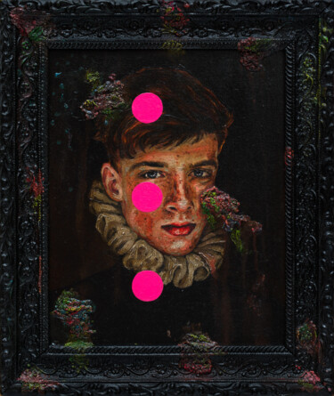 「Oleksandr Balbyshev…」というタイトルの絵画 Oleksandr Balbyshevによって, オリジナルのアートワーク, オイル ウッドストレッチャーフレームにマウント