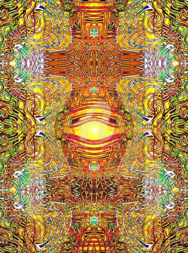 Digital Arts με τίτλο "Sunny lines" από Julferas, Αυθεντικά έργα τέχνης, 2D ψηφιακή εργασία