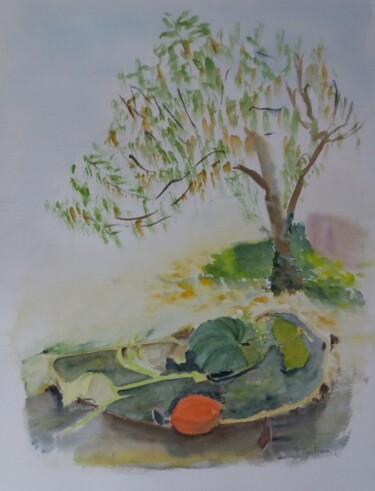 arbre et citrouille