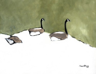 Canadian Geese on David's Pond II