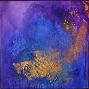 Jeu de matières et Spiritualité #artistsupportpledge Peinture intitulée "Jeu de matières et…" par Sophie Lecesne, Œuvre d'art originale, Acrylique Monté sur Châssis en bois