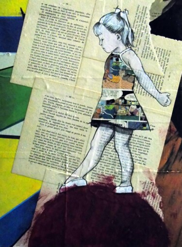 Peinture intitulée "terre2" par Vincent Tessier Xxc, Œuvre d'art originale, Acrylique