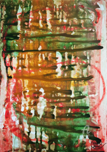Painting titled "Original Abstract A…" by Mia Phlor, Original Artwork, Acrylic
