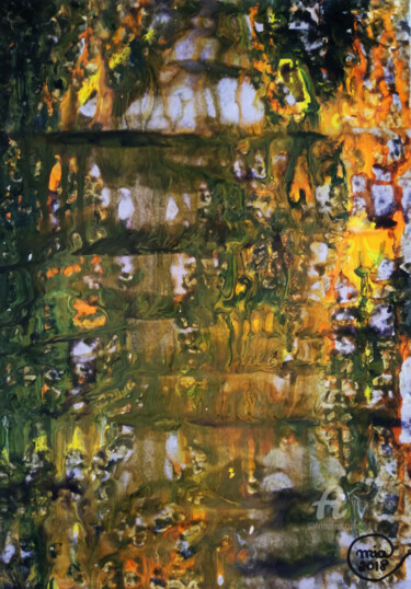 Painting titled "Original Abstract A…" by Mia Phlor, Original Artwork, Acrylic