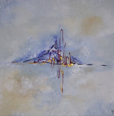 Schilderij getiteld "Fracture" door Gervaise Accart-Sanier (GAS), Origineel Kunstwerk, Acryl