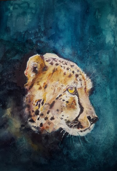 Peinture intitulée "Мои акварели" par Natali Didukh, Œuvre d'art originale, Aquarelle