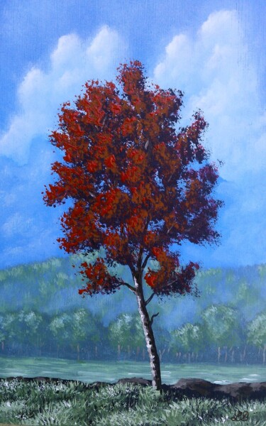 Chanson matinale Painting titled "Chanson matinale" by Bruno Lemasson, Original Artwork, Acrylic