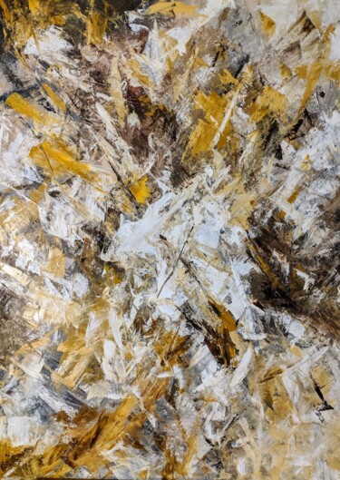 Stardust painting Painting titled "Stardust painting" by Nicole Caron, Original Artwork, Oil