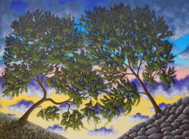 Fusion Painting titled "Fusion" by Bruno Lemasson, Original Artwork, Acrylic