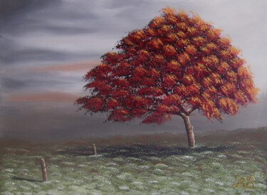 Evasion bucolique Painting titled "Evasion bucolique" by Bruno Lemasson, Original Artwork, Acrylic