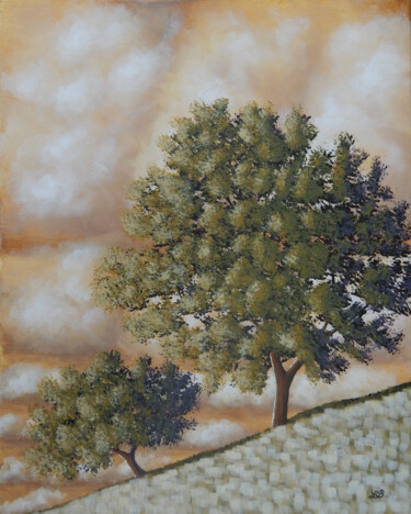 Demain, dès l'aube Painting titled "Demain, dès l'aube" by Bruno Lemasson, Original Artwork, Acrylic