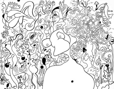 绘画 标题为“Rêves” 由Nyko, 原创艺术品