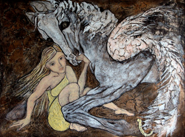 Pintura titulada "Inspiration" por Natalia Laletina, Obra de arte original, Acrílico