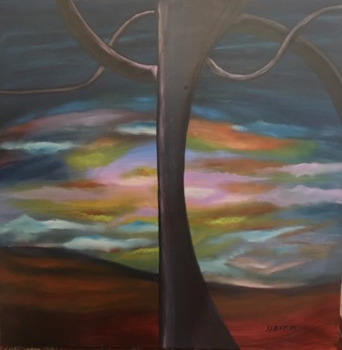 Painting titled "I will survive" by Hatem Ibrahim, Original Artwork, Acrylic