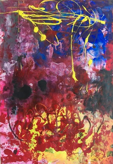 Digital Arts titled "Metamorphic Reincar…" by Aatmica Ojha, Original Artwork, Digital Painting