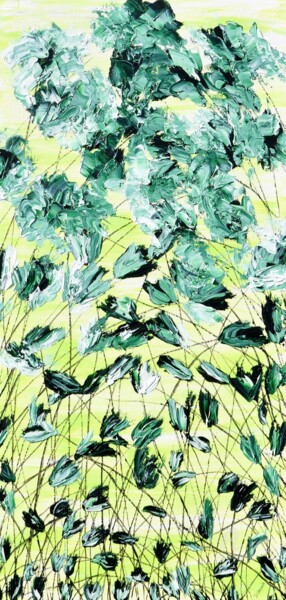 绘画 标题为“In The Meadow” 由Daniel Urbaník, 原创艺术品, 油