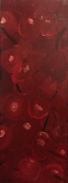 Cherries #artistsupportpledge Painting titled "Cherries #artistsup…" by Eliza Matica, Original Artwork, Oil