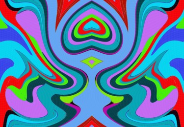 Digital Arts titled "Glasswork" by Peter Jalesh, Original Artwork, Digital Painting
