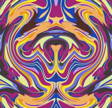 Digital Arts titled "Peach" by Peter Jalesh, Original Artwork, Digital Painting