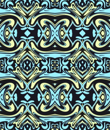 Digital Arts titled "Reflexikons of the…" by Peter Jalesh, Original Artwork, Digital Painting