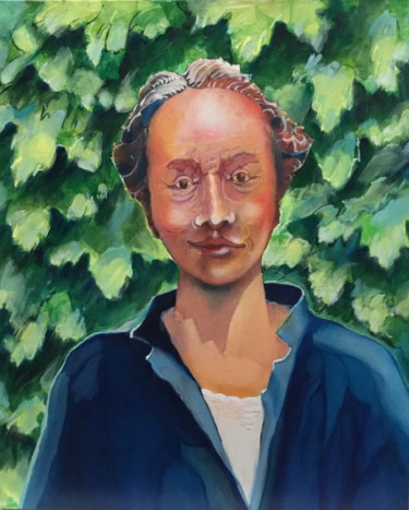 portrait de femme du mariage de Thomas