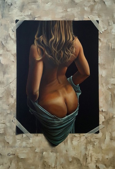 Unframed Peinture intitulée "Unframed" par Svetoslav Stoyanov, Œuvre d'art originale, Huile