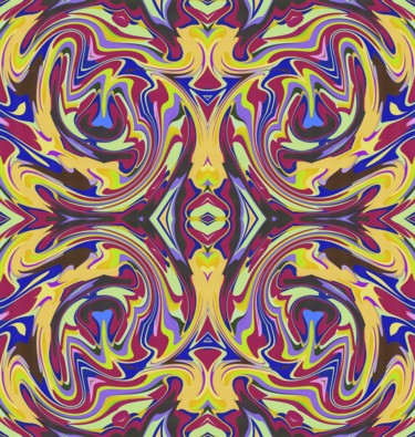 Digital Arts titled "The eyes of the tot…" by Peter Jalesh, Original Artwork, Digital Painting