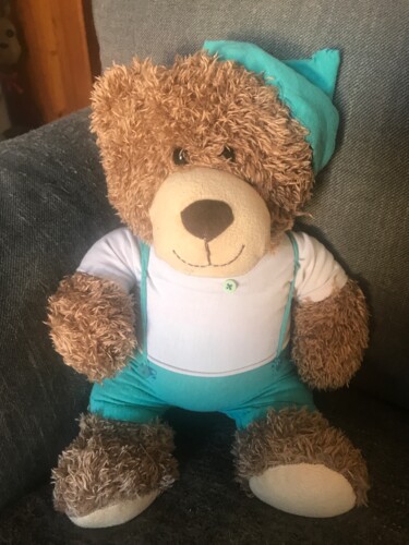 纺织艺术 标题为“Dormeur” 由Soisic, 原创艺术品, 布