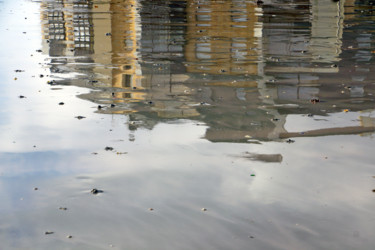 Photographie intitulée "Reflet à marée basse" par Sylvie Dessert (Syl), Œuvre d'art originale, Photographie non manipulée
