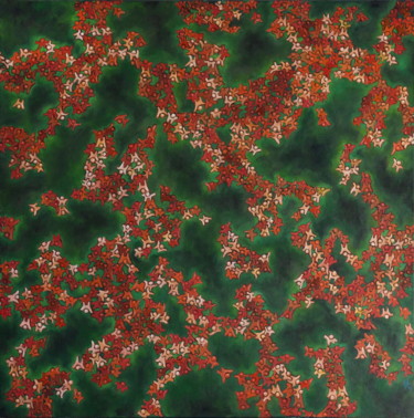 Peinture intitulée "Symphonie" par Pascal Buffard, Œuvre d'art originale, Huile