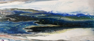 Peinture intitulée "Foam" par Laurent Magrez (LMag), Œuvre d'art originale, Acrylique