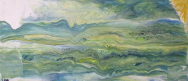 Peinture intitulée "Shining Fog" par Laurent Magrez (LMag), Œuvre d'art originale, Acrylique