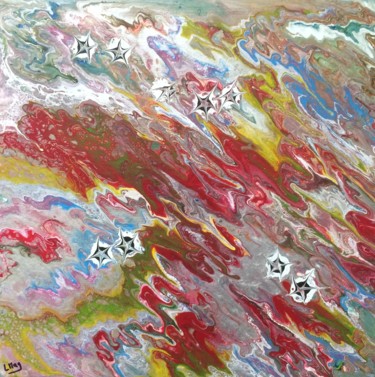 Peinture intitulée "Stars" par Laurent Magrez (LMag), Œuvre d'art originale, Acrylique
