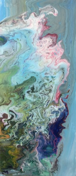 Peinture intitulée "Mixing" par Laurent Magrez (LMag), Œuvre d'art originale, Acrylique