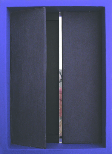 Scultura intitolato "Ikon C2" da Raffaele Iannone, Opera d'arte originale, Legno Montato su Pannello di legno