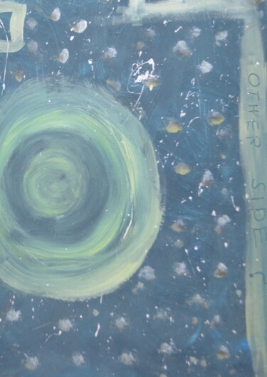 Peinture intitulée "Other Side ?" par Quentin Monnet, Œuvre d'art originale, Acrylique