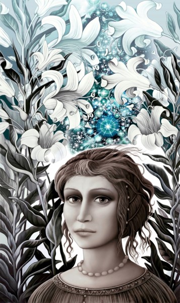数字艺术 标题为“Nostalgie 2” 由Konstantin Avdeev, 原创艺术品, 数字油画