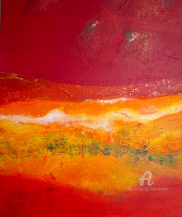 Peinture intitulée "CHIMERES" par Leylane Ferret, Œuvre d'art originale, Huile Monté sur Châssis en bois