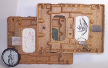 Sculpture intitulée "ASSEMBLAGE N°2 (200…" par Servin, Œuvre d'art originale, Bois