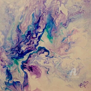 Peinture intitulée "Delta" par Virginie Etignard, Œuvre d'art originale, Acrylique