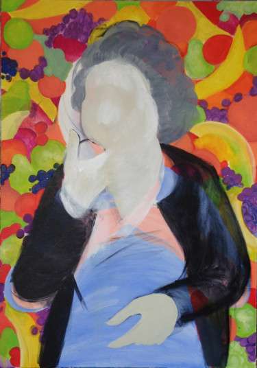 绘画 标题为“Jenny 1” 由Oberlin The Artist, 原创艺术品, 丙烯
